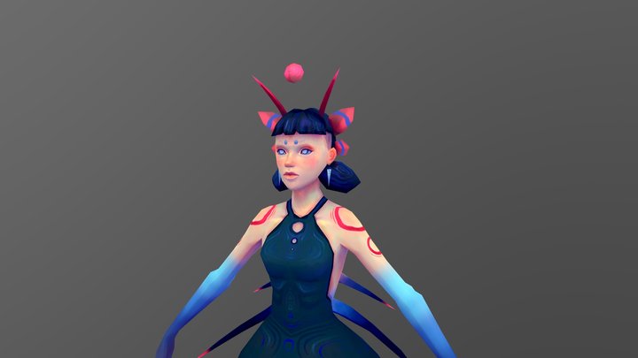Deep sea spirit 3D Model
