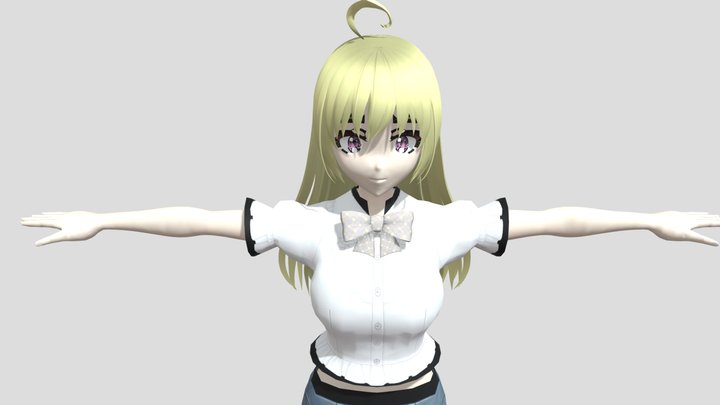 Lia - Female avatar 3D 3D Model