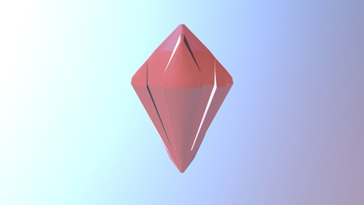Horned Shield 3D Model