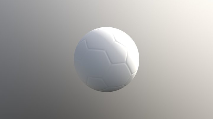 Modeling a Soccer Ball 3D Model