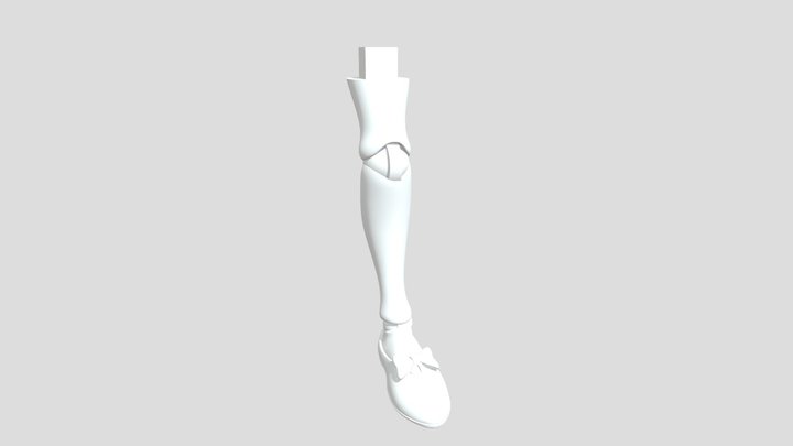 Miss Delight (leg L) 3D Model