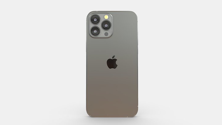 iPhone 13 Pro Max graphite 3D Model