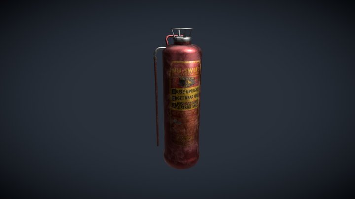 Fire extinguisher 3D Model
