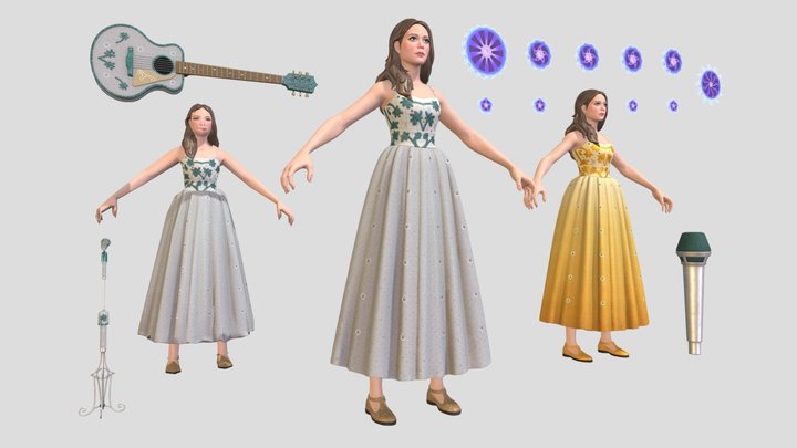 Laufey | Fortnite | Celebrity 3D Model
