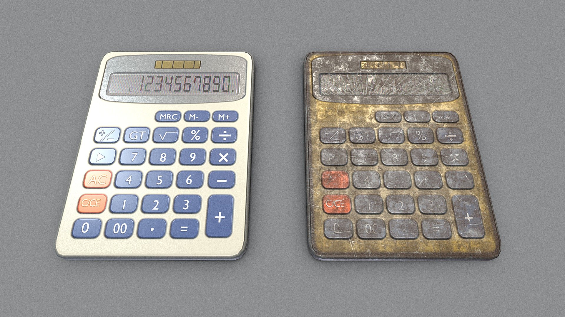 Calculators Buy Royalty Free 3D model by Sousinho [5ff774f] Sketchfab Store