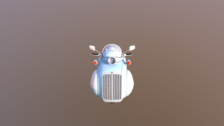 Vintage Bike Model 3D Model