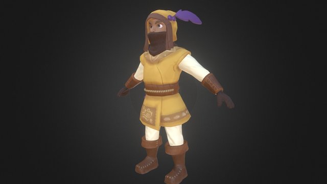 Little Dreamcatcher 3D Model