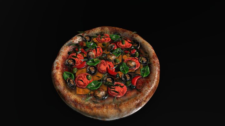 Pizza 3D Model