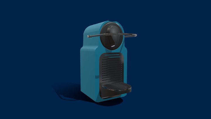 Nespresso Machine 4 3D Model