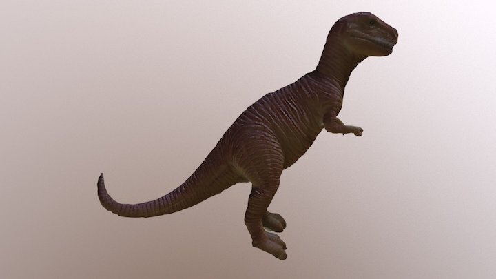 ES2802 Project 2 T-Rex Figurine 3D Model