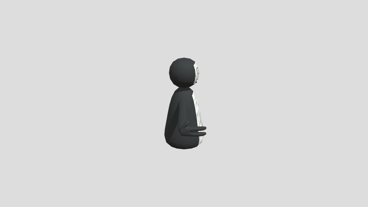 Gorilla Tag Fan Game Player Model 3 3D Model
