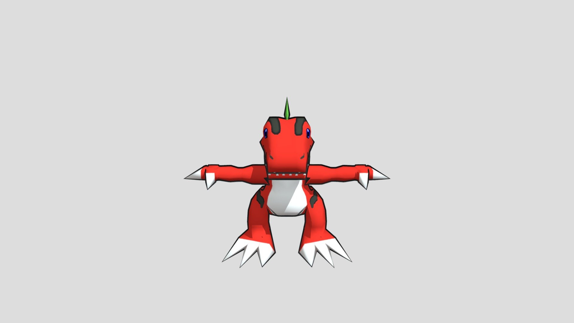 Tyranomon LowPoly