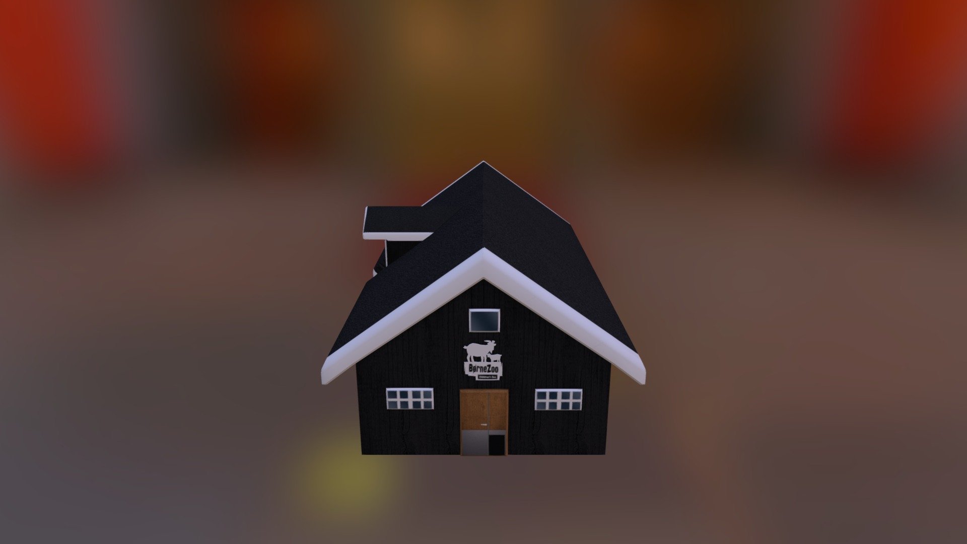 House Low poly gamemodel