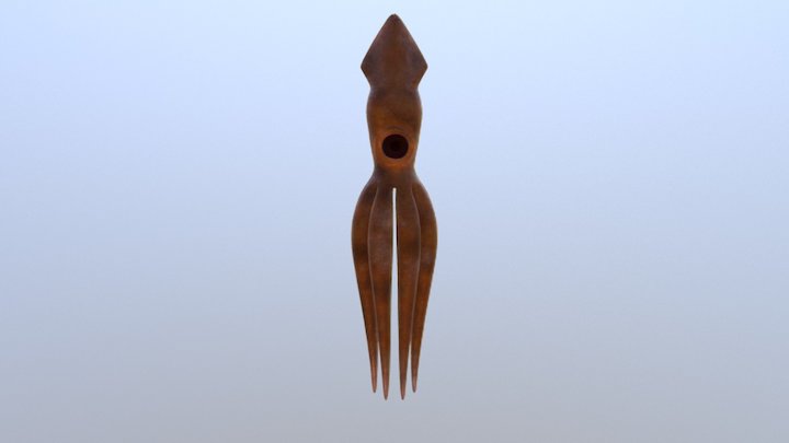 Squid 3D Model