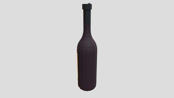 wine bottle – Modelo 3D gratuito STL