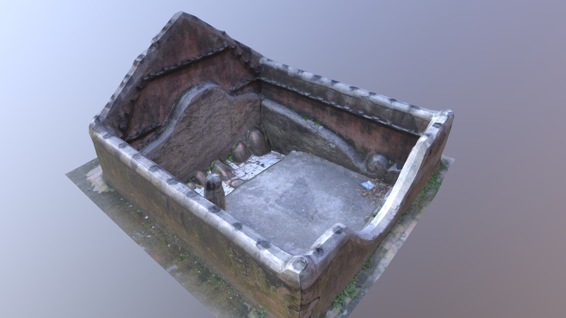 Realistic Shrine (Peetha) from Pimbahal Low Poly