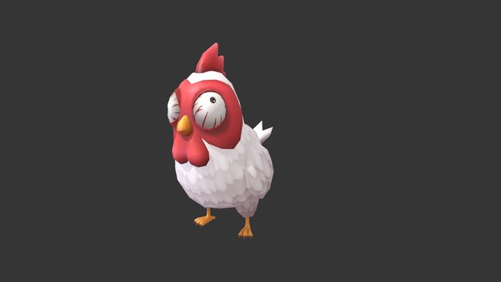 MadCock Idle 3D Model