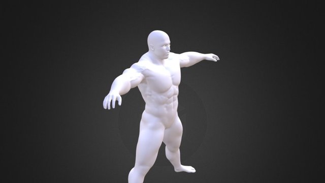 MAN 3D Model