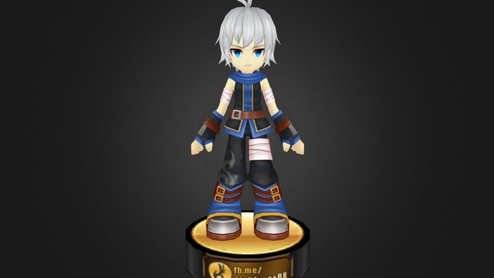 Lass: Ninja 3D Model