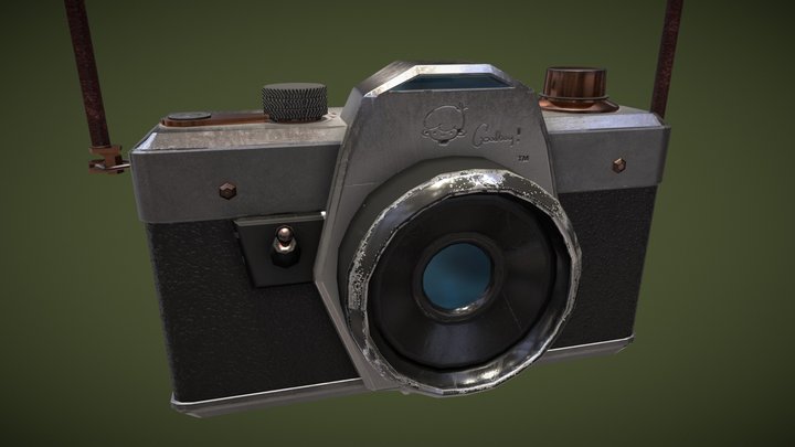 Oldschool Camera 3D Model