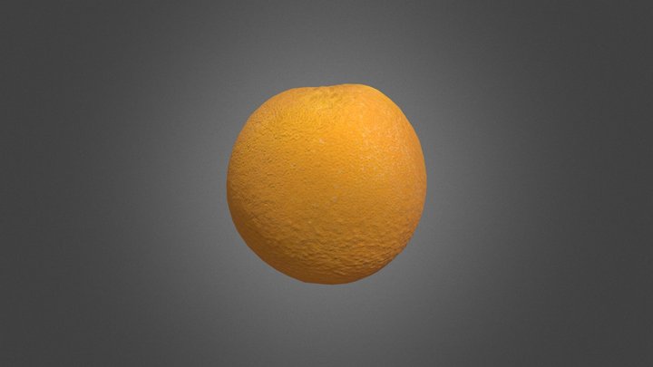 Photogrammetry_Orange_2 3D Model