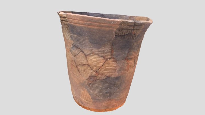 縄文土器（吉田式土器） 3D Model