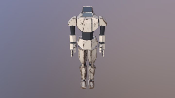 Mech Suit 3D Model