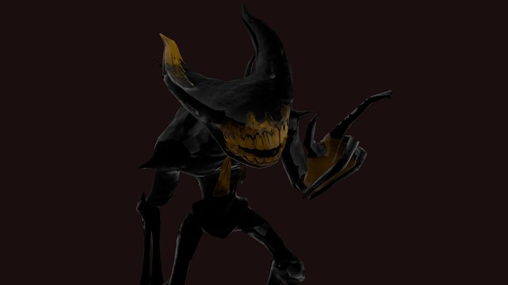 Bendy: Lone Wolf - Ink Demon 3D Model