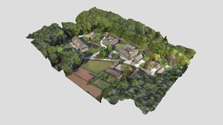 Eifel Voreifel 3D Model