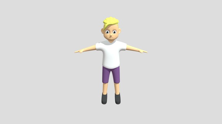 Boy 3D Model