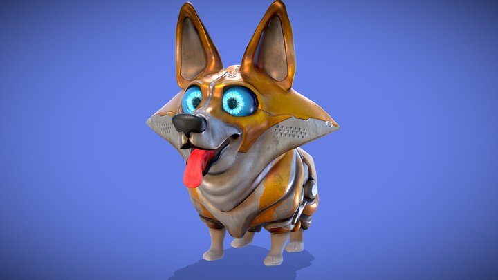 Cyberdoggo – Modelo 3D gratuito STL