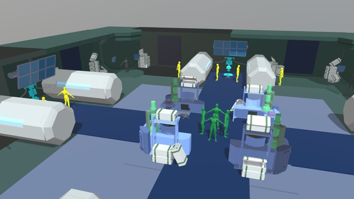 Avatar laboratory+ 3D Model