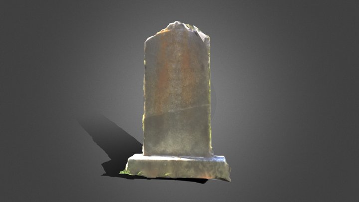 Headstone 1 3D Model