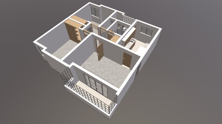 Madaraka Apartment 3D Model