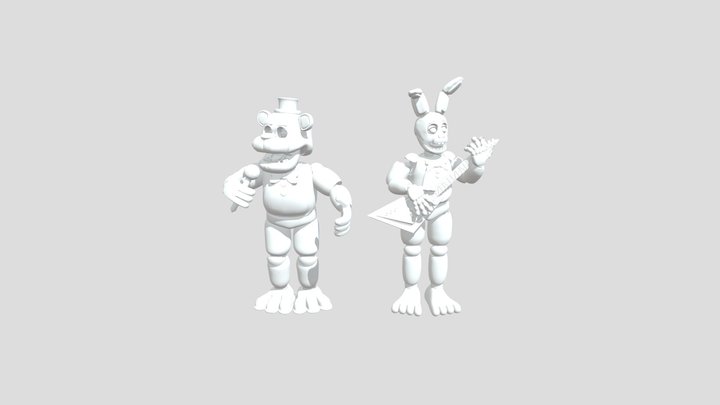 Fnaf tjoc - A 3D model collection by Spring Bonnie (@7681481567) - Sketchfab