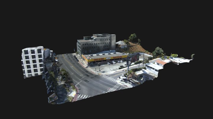 Tower Records - 8801 Sunset Blvd. 3D Model