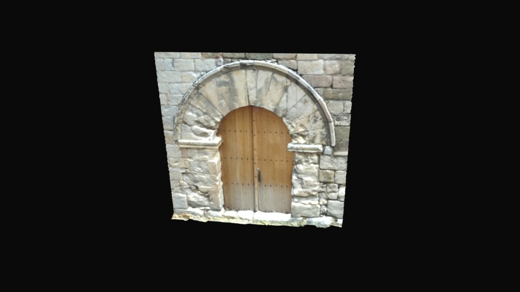 Porta eslésia de Sta Maria de Miralles