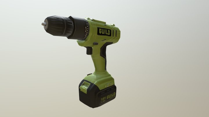Drill Full Set LP (LOD B) 3D Model