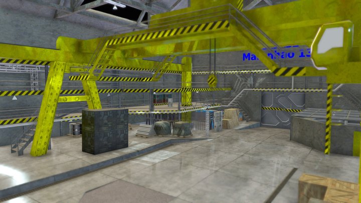 Factory 2 – Gratis 3D-model STL
