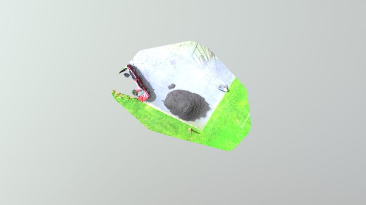 Leach Mulch 3D Model