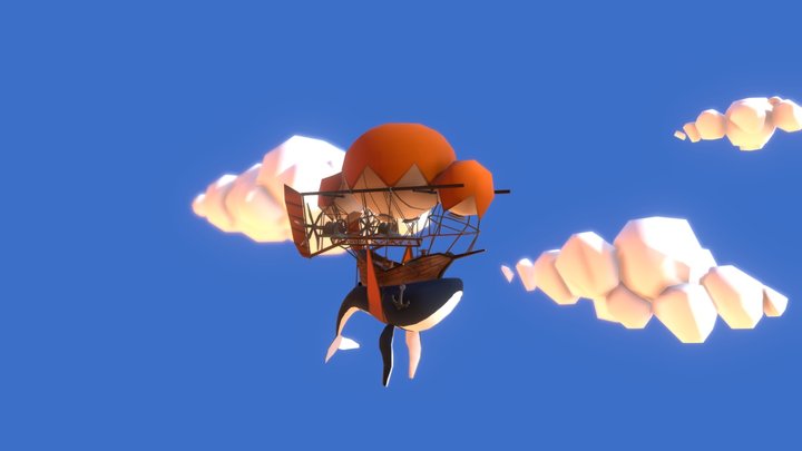 A whale of a time 3D Model