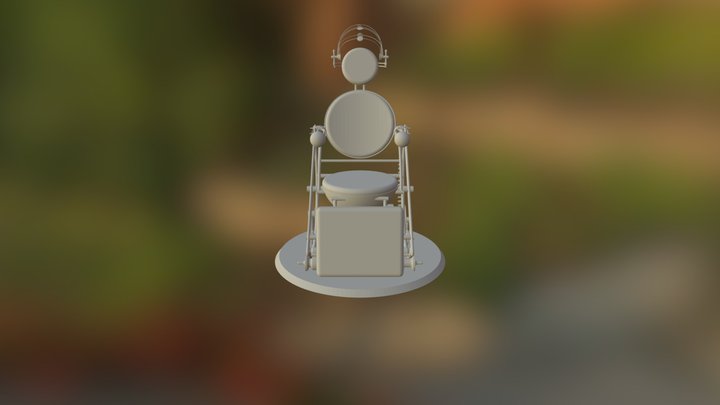 記憶戰的椅子 3D Model