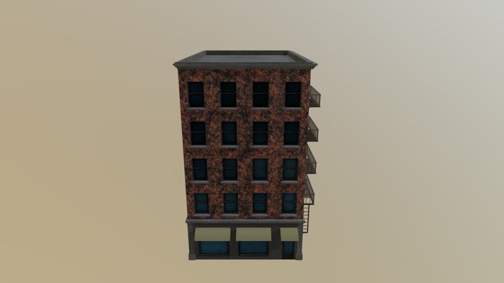 Old_building_NYC_#2 3D Model