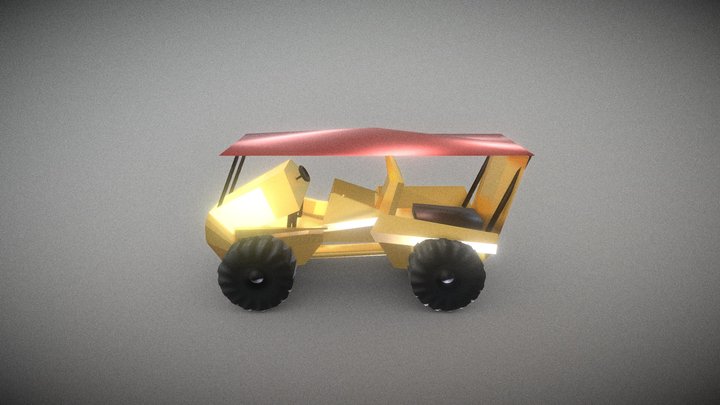 Off Road Car 3D Model