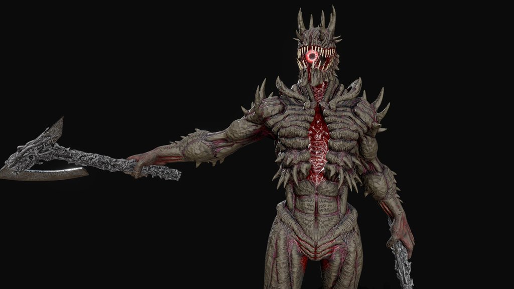 Demon Warrior & Axes of Agony