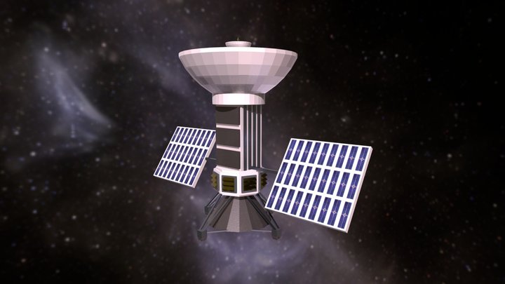 Space Probe 1 3D Model