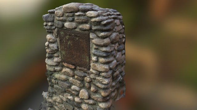 Sabino Canyon Rattlesnake Picnic Receptical 3D Model