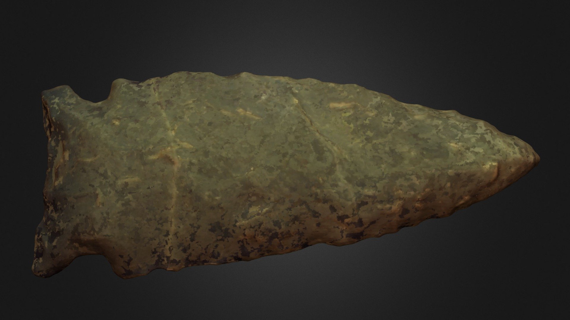 Side Notched Point - 3D model by Lakehead Anthropology ...