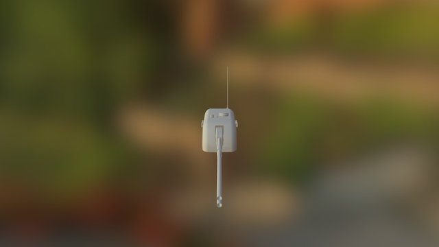Conecptual Tank Turret 3D Model