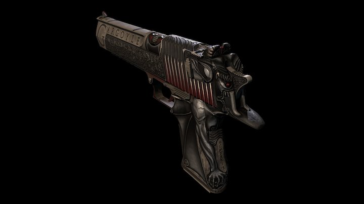 Deagle | Gargoyle 3D Model